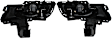 5020765 Front, Driver and Passenger Side Fog Light, With bulb(s), Factory Series