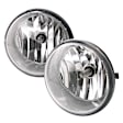 5020789 Front, Driver and Passenger Side Fog Light, With bulb(s), Factory Series