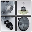 5038364 Front, Driver and Passenger Side Fog Light, With bulb(s), Factory Series