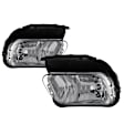 5015471 Front, Driver and Passenger Side Fog Light, With bulb(s), Factory Series
