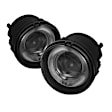 5039026 Front, Driver and Passenger Side Halogen Fog Light, With bulb(s), Projector Series