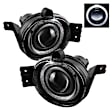 5021250 Front, Driver and Passenger Side Halogen Fog Light, With bulb(s), Projector Series