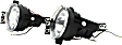 5021250 Front, Driver and Passenger Side Halogen Fog Light, With bulb(s), Projector Series