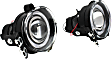 5021250 Front, Driver and Passenger Side Halogen Fog Light, With bulb(s), Projector Series