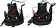 5021250 Front, Driver and Passenger Side Halogen Fog Light, With bulb(s), Projector Series
