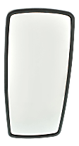2004-2016 Freightliner M2 106 - Driver or Passenger Side Mirror, Manual Adjust, Non-Heated, Manual Folding, Chrome, No Signal Light, No Memory, No Puddle Light, No Auto-Dimming, No Blind Spot Feature
