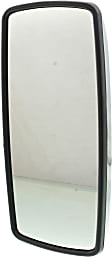 2004-2016 Freightliner M2 106 - Driver or Passenger Side Mirror, Manual Adjust, Non-Heated, Manual Folding, Chrome, No Signal Light, No Memory, No Puddle Light, No Auto-Dimming, No Blind Spot Feature
