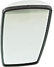 2004-2016 Freightliner M2 106 - Driver or Passenger Side Mirror, Manual Adjust, Non-Heated, Manual Folding, Chrome, No Signal Light, No Memory, No Puddle Light, No Auto-Dimming, No Blind Spot Feature