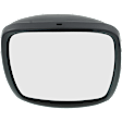 Driver or Passenger Side Mirror, Manual Adjust, Non-Heated, Manual Folding, Paintable, No Signal Light, No Memory, No Puddle Light, No Auto-Dimming, No Blind Spot Feature
