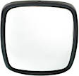 Driver or Passenger Side Mirror Glass, Non-Heated, No Blind Spot Feature, Flat, Wide angle, With backing plate, Base Model