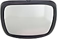 Lower, Driver or Passenger Side Mirror Glass, Heated, Convex, 12 volts, With backing plate