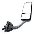 Passenger Side Mirror, Power Adjust, Heated, Manual Folding, Paintable, No Signal Light, No Memory, No Puddle Light, No Auto-Dimming, No Blind Spot Feature