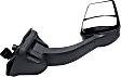 Passenger Side Mirror, Power Adjust, Heated, Manual Folding, Paintable, No Signal Light, No Memory, No Puddle Light, No Auto-Dimming, No Blind Spot Feature