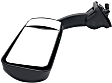 Passenger Side Mirror, Power Adjust, Heated, Manual Folding, Paintable, No Signal Light, No Memory, No Puddle Light, No Auto-Dimming, No Blind Spot Feature