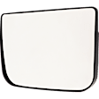 1997-2011 Kenworth T2000 - Driver or Passenger Side, Lower Mirror Glass, Non-Heated, No Blind Spot Feature