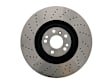166-421-16-00 Front, Driver or Passenger Side Brake Disc