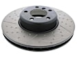 2013 BMW ActiveHybrid 3 - Front, Driver or Passenger Side Brake Disc, With or Without M Sport Package P337A. Except M Sport Brakes S2NHA.