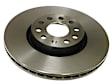 2013 Volkswagen CC - Front, Driver or Passenger Side Brake Disc, 2.0L 4Cyl
