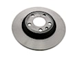 2014 Audi Q5 - Rear, Driver or Passenger Side Brake Disc, 2.0L 4Cyl