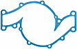 13327 Water Pump Gasket - Direct Fit, Sold individually