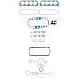 260-1636 Engine Gasket Set Overhaul