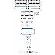 260-1650 Engine Gasket Set Overhaul