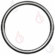 60835 Exhaust Flange Gasket - Direct Fit, Sold individually