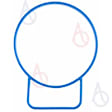 61158 Throttle Body Gasket - Direct Fit, Sold Individually