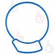 61159 Throttle Body Gasket - Direct Fit, Sold individually