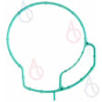 61253 Throttle Body Gasket - Direct Fit, Sold individually