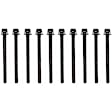 ES 71028 OE Replacement Series Cylinder Head Bolt, Set of 10