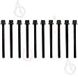 ES 71028 OE Replacement Series Cylinder Head Bolt, Set of 10