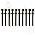 ES 72198 OE Replacement Series Cylinder Head Bolt, Set of 10