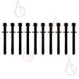 ES 72211 OE Replacement Series Cylinder Head Bolt, Set of 10