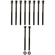ES 72267 OE Replacement Series Cylinder Head Bolt, Set of 10