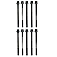 ES 72272 OE Replacement Series Cylinder Head Bolt, Set of 8