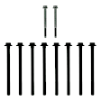 ES 72274-1 OE Replacement Series Cylinder Head Bolt, Set of 10