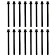 ES 72366 OE Replacement Series Cylinder Head Bolt, Set of 16