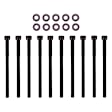 ES 72498 OE Replacement Series Cylinder Head Bolt, Set of 10