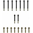 ES 72856 OE Replacement Series Cylinder Head Bolt, Set of 17