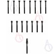ES 72892 OE Replacement Series Cylinder Head Bolt, Set of 16