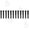 ES 72894 OE Replacement Series Cylinder Head Bolt, Set of 12