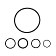 ES 72962 Oil Filter Adapter Gasket, Sold individually