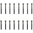ES 74017 OE Replacement Series Cylinder Head Bolt, Set of 16