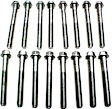 ES 74017 OE Replacement Series Cylinder Head Bolt, Set of 16
