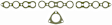 MS2498B Intake & Exhaust Manifold Gasket - Direct Fit