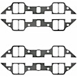 1974 Plymouth Trailduster - Intake Manifold Gasket, 8 Cyl 7.2L, Supplementary fiber port gskts., Must be used with Valley Pan