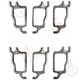 MS90198 Exhaust Manifold Gasket - Direct Fit, Set