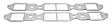 MS 9411 SH OE Replacement Series Intake Manifold Gasket - Set