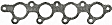 MS94427 Exhaust Manifold Gasket - Direct Fit, Set